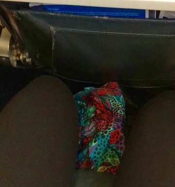 Volar embarazada asientos pequeños