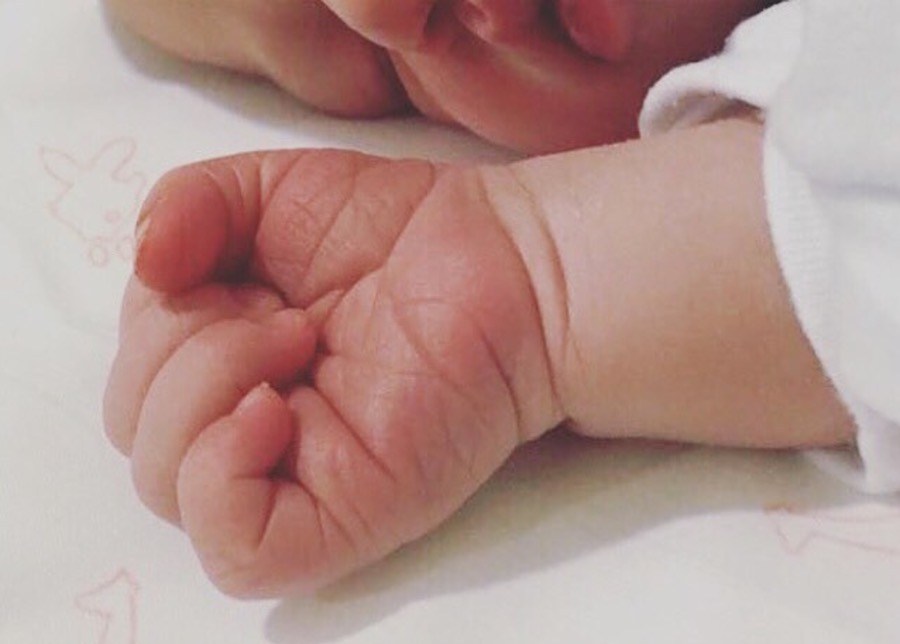 Mi niña recién nacida