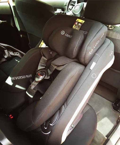 Silla de coche para bebé Concord Reverso Plus instalada